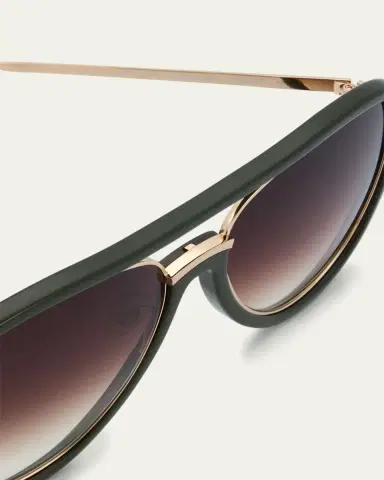 Barton Perreira Fossett Aviator Sunglasses | Thumbnail 6