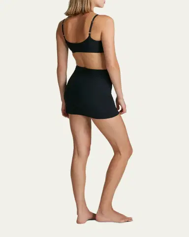 Commando Classic Microfiber Mini Half Slip W/ Shorts | Thumbnail 3