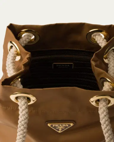 Prada Mariner Re Nylon Small Bucket Bag | Thumbnail 7