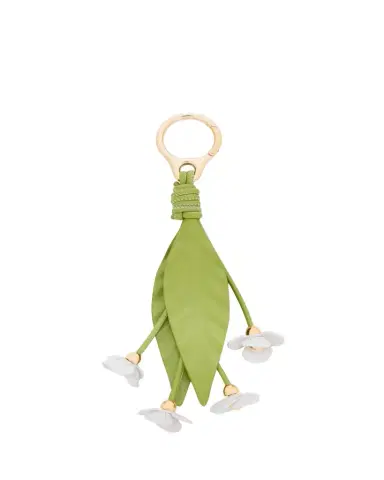 Loewe x Paula's Ibiza Strawberry Flower Bag Charm in Calfskin Leather | Thumbnail 1