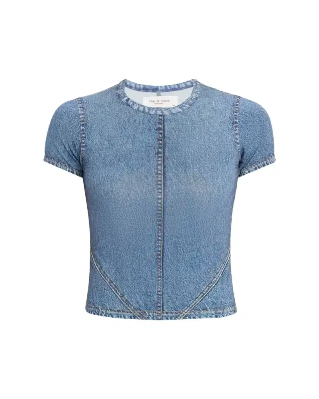rag & bone rb Miramar Jersey Baby Tee