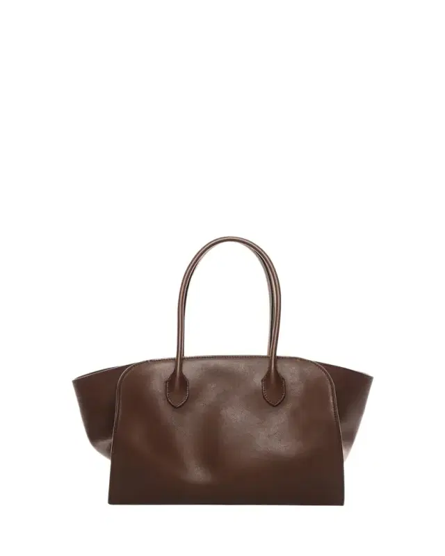 THE ROW Marlo 12 Tote Bag in Saddle Leather