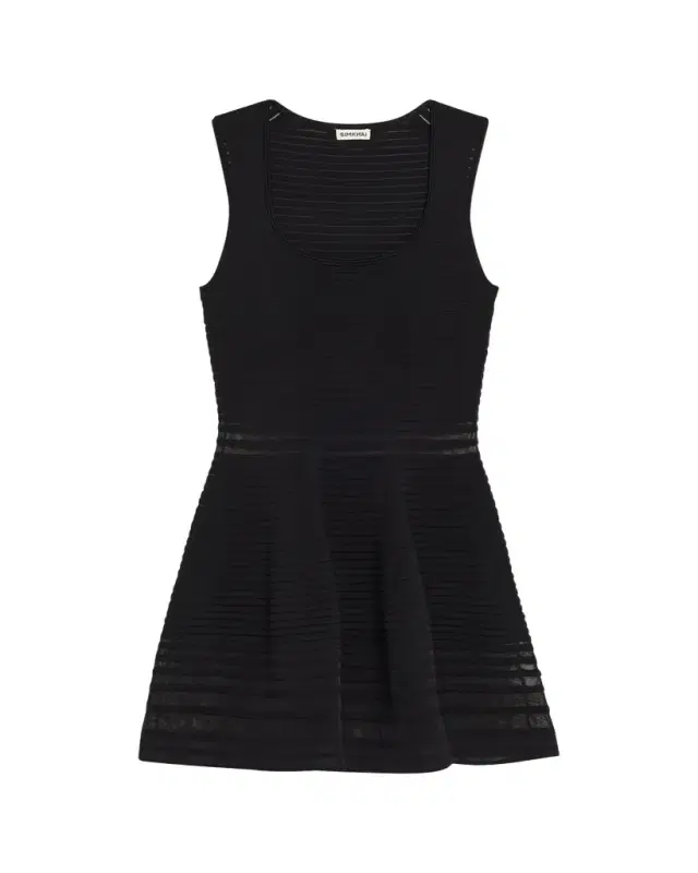 Lottie Stripe Illusion Mini Dress