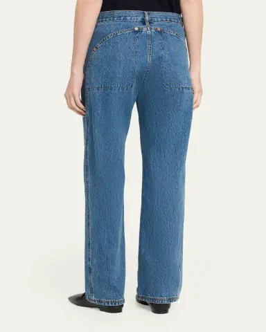 STILL HERE Supply Straight-Leg Utility Jeans | Thumbnail 3 STILL HERE Supply Straight-Leg Utility Jeans | Thumbnail 3