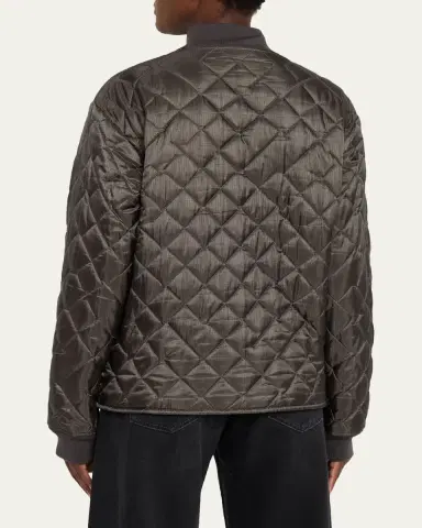 Maison Margiela Quilted Sweat Bomber Jacket | Thumbnail 3 Maison Margiela Quilted Sweat Bomber Jacket | Thumbnail 3