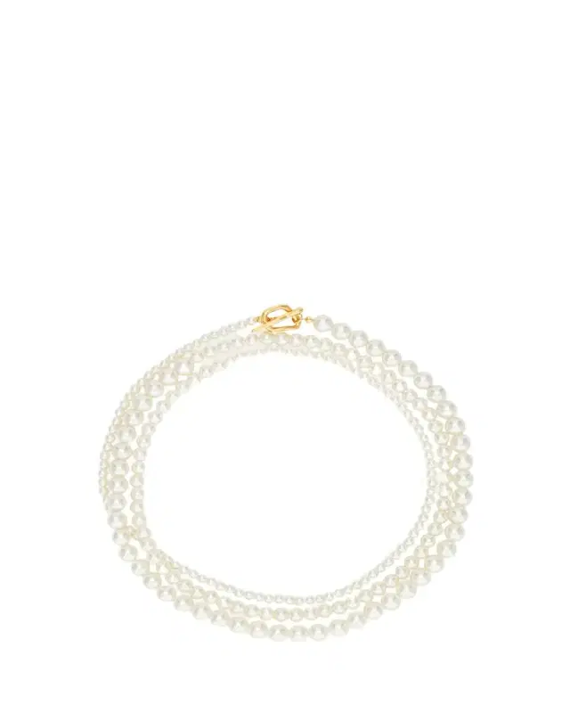 Shashi Louise Pearly Strand Necklace