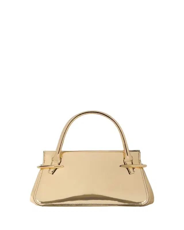 Givenchy Pinch Mini Shoulder Bag in Metallic Leather