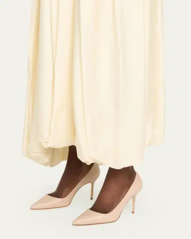 Manolo Blahnik 90mm BB Leather Pumps | Thumbnail 2