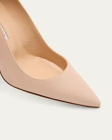 Manolo Blahnik 90mm BB Leather Pumps | Thumbnail 5