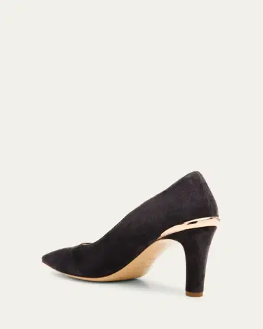 Gabriela Hearst 75mm Edwina Suede Pointed-Toe Pumps | Thumbnail 2