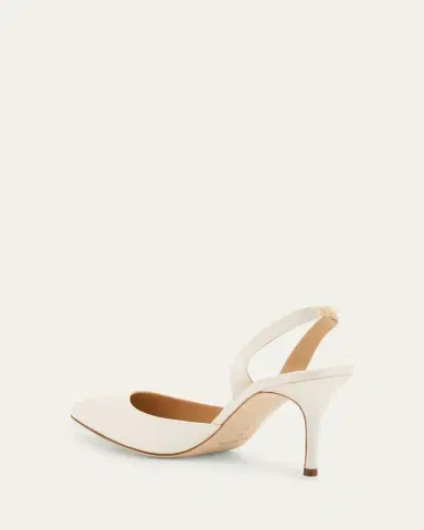 Manolo Blahnik 70mm Carolyne Satin Slingback Pumps | Thumbnail 8 Manolo Blahnik 70mm Carolyne Satin Slingback Pumps | Thumbnail 8