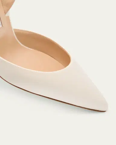 Manolo Blahnik 70mm Carolyne Satin Slingback Pumps | Thumbnail 9 Manolo Blahnik 70mm Carolyne Satin Slingback Pumps | Thumbnail 9