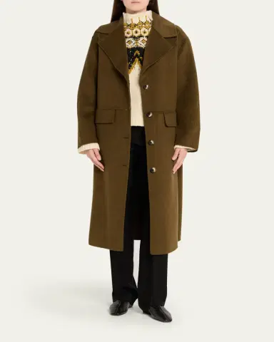 Proenza Schouler Tammy Double-Face Wool Coat | Thumbnail 2 Proenza Schouler Tammy Double-Face Wool Coat | Thumbnail 2