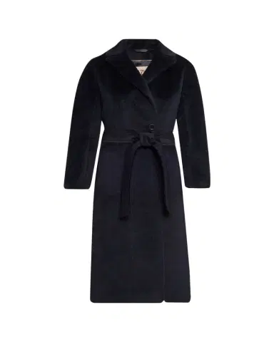 Cinzia Rocca Pressed Alpaca Wool Blend Wrap Coat | Thumbnail 1 Cinzia Rocca Pressed Alpaca Wool Blend Wrap Coat | Thumbnail 1