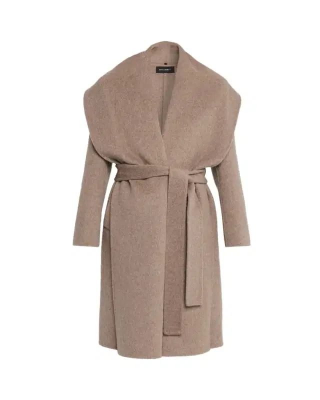 Kobi Halperin Yael Shawl-Collar Wrap Coat
