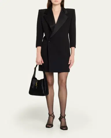 Saint Laurent Le 5 A 7 Small Shoulder Bag in Trimmed Calf Hair | Thumbnail 5