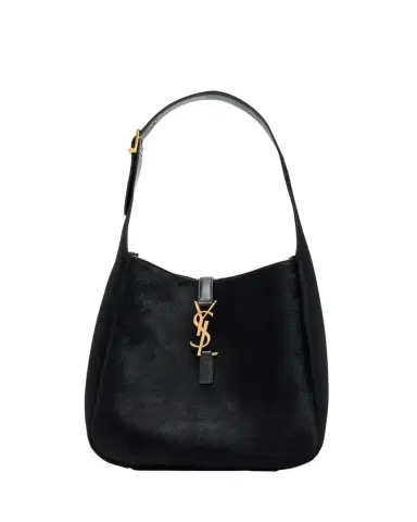Saint Laurent Le 5 A 7 Small Shoulder Bag in Trimmed Calf Hair | Thumbnail 1