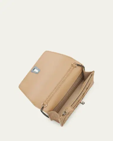 Akris Anouk Snakeskin Suede Envelope Clutch Bag | Thumbnail 4 Akris Anouk Snakeskin Suede Envelope Clutch Bag | Thumbnail 4