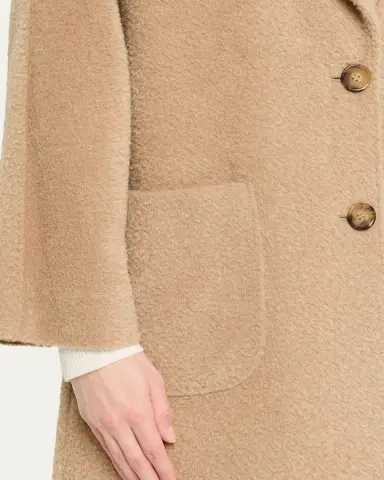 Cinzia Rocca Long Notch Collar Coat | Thumbnail 5 Cinzia Rocca Long Notch Collar Coat | Thumbnail 5