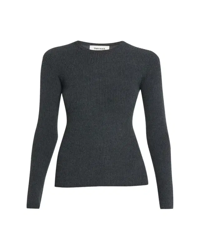 TONYWACK uper-Fine Wool Crewneck Top