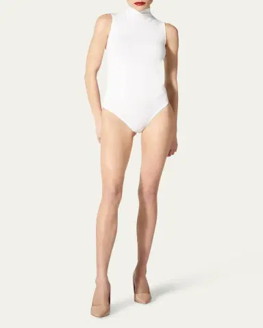 Wolford Sleeveless Mock-Neck String Bodysuit | Thumbnail 2 Wolford Sleeveless Mock-Neck String Bodysuit | Thumbnail 2