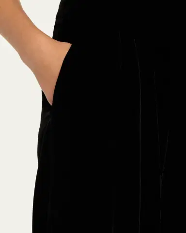 Giorgio Armani Virgin Wool Barrel-Leg Trousers | Thumbnail 5 Giorgio Armani Virgin Wool Barrel-Leg Trousers | Thumbnail 5