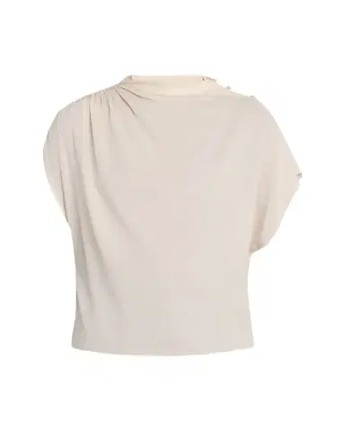 TWP Wish You Would Draped Silk Georgette Blouse | Thumbnail 1 TWP Wish You Would Draped Silk Georgette Blouse | Thumbnail 1