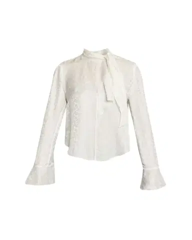 Isabel Marant Raphaella Paisley Silk Neck-Scarf Top | Thumbnail 1