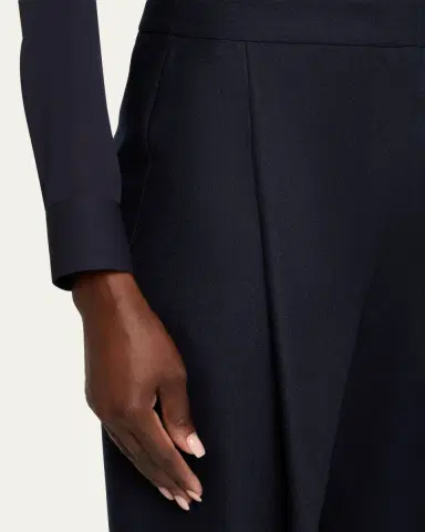 Giorgio Armani Flanella Cashmere Straight-Leg Pants | Thumbnail 5 Giorgio Armani Flanella Cashmere Straight-Leg Pants | Thumbnail 5