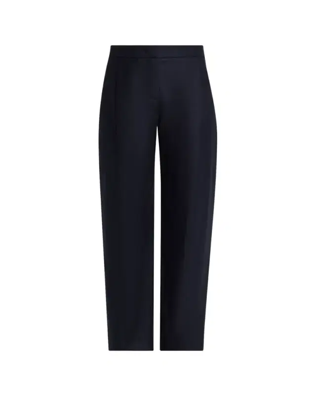 Flanella Cashmere Straight-Leg Pants