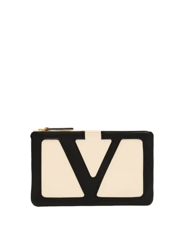 Viva Superstar Leather Envelope Clutch Bag