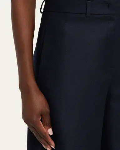 Giorgio Armani Flanella Cashmere Wide-Leg Pants | Thumbnail 5 Giorgio Armani Flanella Cashmere Wide-Leg Pants | Thumbnail 5
