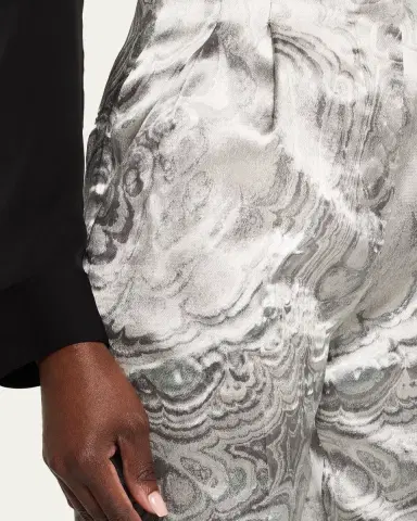 Giorgio Armani Virgin Wool Marbled Trousers | Thumbnail 5 Giorgio Armani Virgin Wool Marbled Trousers | Thumbnail 5
