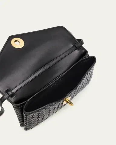 Bottega Veneta Knot Lock Leather Top-Handle Bag | Thumbnail 12 Bottega Veneta Knot Lock Leather Top-Handle Bag | Thumbnail 12