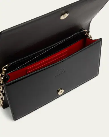 Christian Louboutin Bettina Patent Leather Clutch Bag | Thumbnail 4