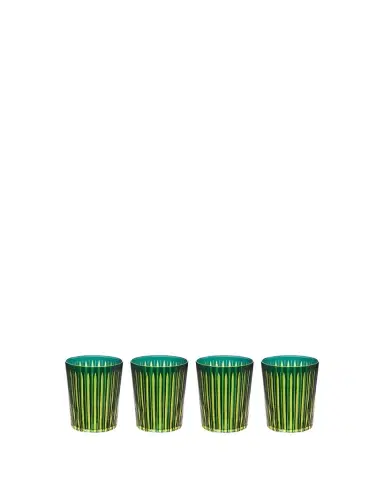 L'Objet Prism 17 oz. Highball Glasses, Set of 4 | Thumbnail 1