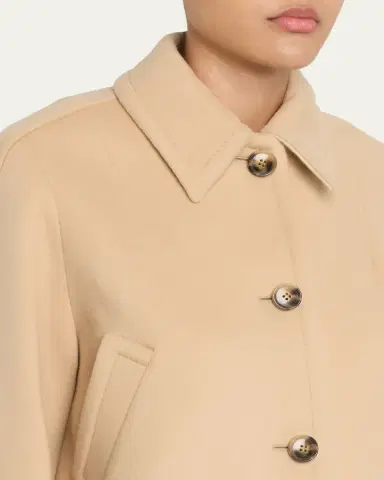 Marni Wool Felt Cropped Single-Breasted Jacket | Thumbnail 5 Marni Wool Felt Cropped Single-Breasted Jacket | Thumbnail 5