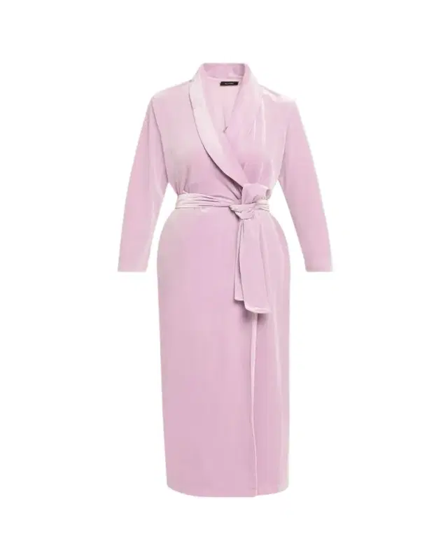 Natalie Long Velvet Robe