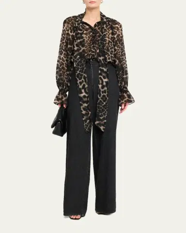 Kobi Halperin Effie Wide-Leg Cotton Denim Pants | Thumbnail 2 Kobi Halperin Effie Wide-Leg Cotton Denim Pants | Thumbnail 2