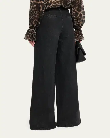 Kobi Halperin Effie Wide-Leg Cotton Denim Pants | Thumbnail 3 Kobi Halperin Effie Wide-Leg Cotton Denim Pants | Thumbnail 3