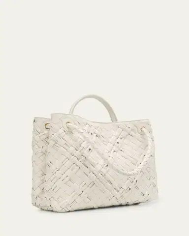 Bottega Veneta Small Andiamo Intrecciato Leather Top-Handle Bag | Thumbnail 3 Bottega Veneta Small Andiamo Intrecciato Leather Top-Handle Bag | Thumbnail 3