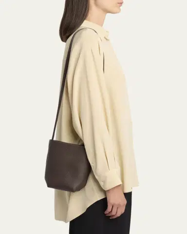 The Row Park North-South Crossbody Tote Bag in Leather | Thumbnail 5 The Row Park North-South Crossbody Tote Bag in Leather | Thumbnail 5