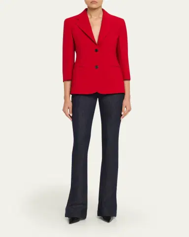Givenchy Single-Breasted Blazer Jacket | Thumbnail 2 Givenchy Single-Breasted Blazer Jacket | Thumbnail 2