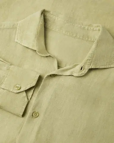 Frescobol Carioca Men's Antonio Linen Casual Button-Down Shirt | Thumbnail 5 Frescobol Carioca Men's Antonio Linen Casual Button-Down Shirt | Thumbnail 5