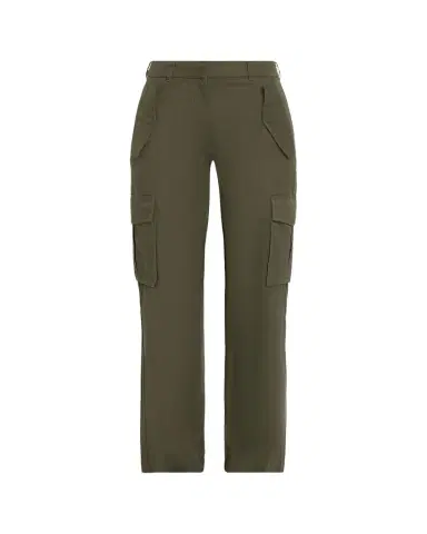 Burberry Freja Buckle-Waist Straight-Leg Cargo Pants | Thumbnail 1 Burberry Freja Buckle-Waist Straight-Leg Cargo Pants | Thumbnail 1