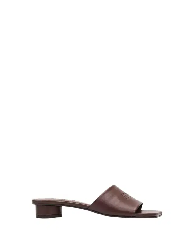 25mm Anatomic Leather Slide Sandals