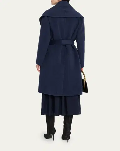 Kobi Halperin Yael Shawl-Collar Wrap Coat | Thumbnail 3 Kobi Halperin Yael Shawl-Collar Wrap Coat | Thumbnail 3