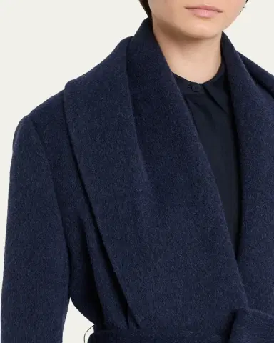 Kobi Halperin Yael Shawl-Collar Wrap Coat | Thumbnail 5 Kobi Halperin Yael Shawl-Collar Wrap Coat | Thumbnail 5