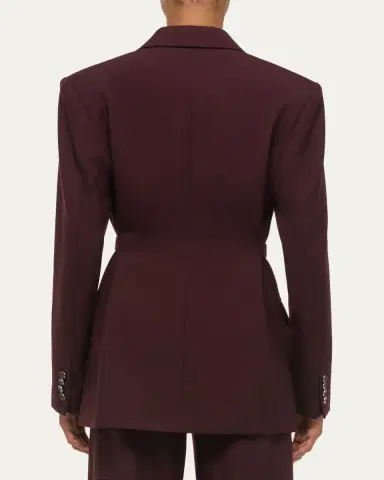 Helmut Lang Belted Double-Breasted Blazer | Thumbnail 3 Helmut Lang Belted Double-Breasted Blazer | Thumbnail 3