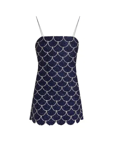 Alice + Olivia Nina Embellished Mini Dress | Thumbnail 1 Alice + Olivia Nina Embellished Mini Dress | Thumbnail 1